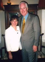 Photo of Wendy L. Prater and John J. Cornyn